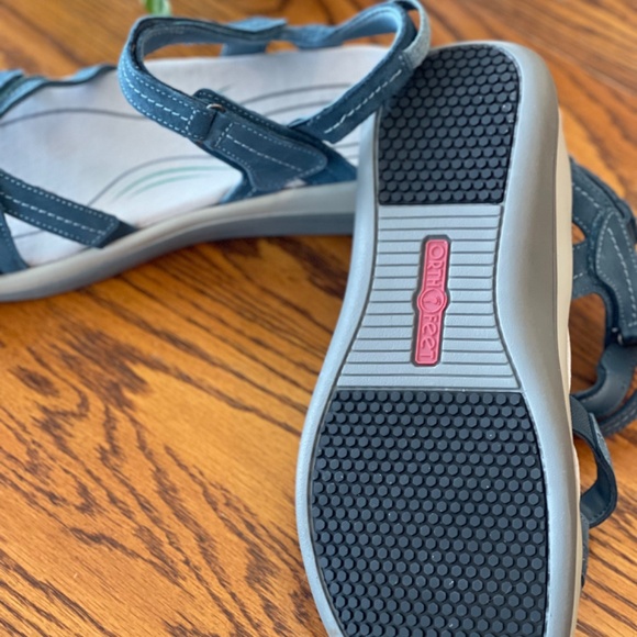 Orthofeet Hydra Blue 11.5 Wide Sandle - Picture 2 of 4